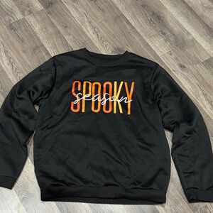 Black Spooky Season Women's Sweater